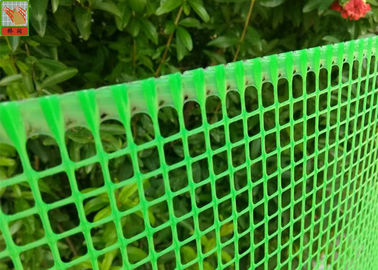 Barrière en plastique de fabrication de maille de jardin, protection de jardin prenant la couleur au filet verte